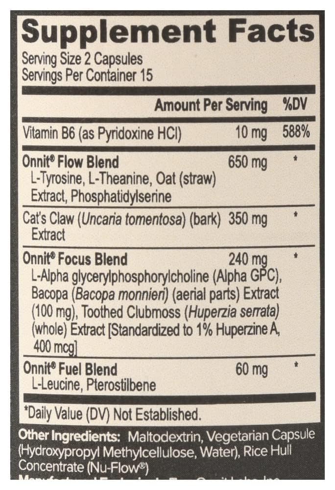 ONNIT Alpha Brain Capsule 30 CP