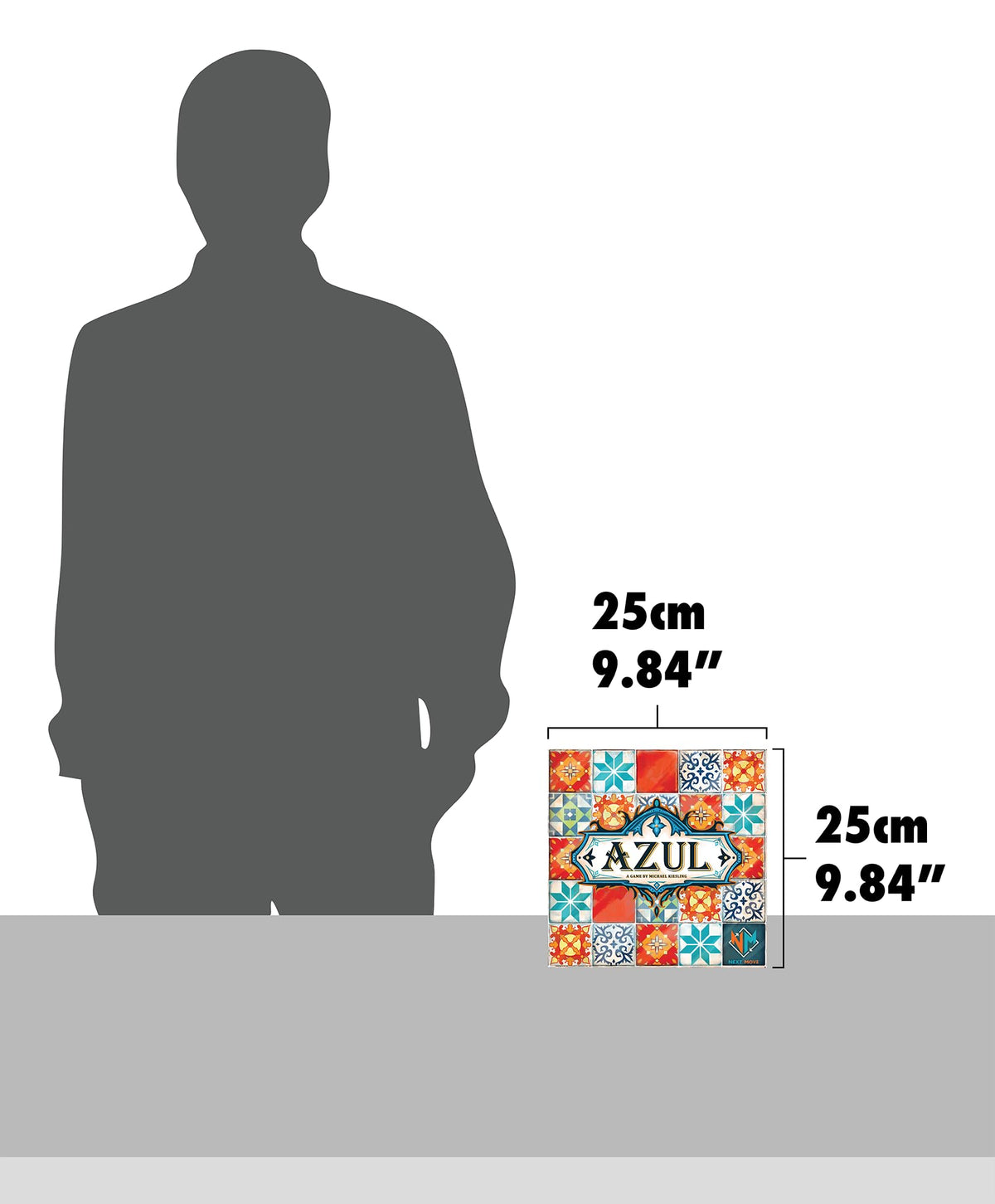 Azul Mosaic Tile-Placement Strategy Board Game, 2-4 Players, 30-45 Min