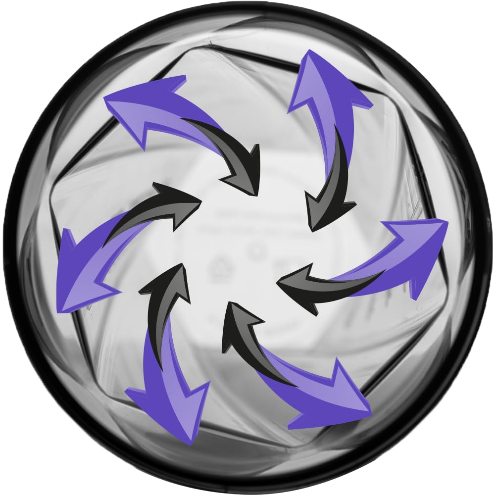 HELIMIX 1.5 Vortex Blender Shaker Bottle Holds Upto 20oz | No Blending Ball or Whisk | USA Made | Portable Pre Workout Whey Protein Drink Shaker Cup | Mixes Cocktails Smoothies Shakes | Top Rack Safe