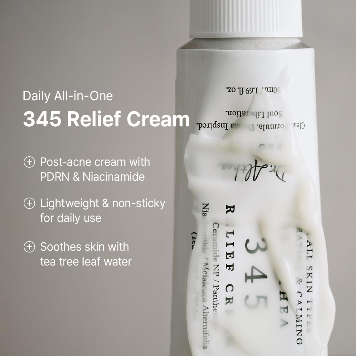 Dr.Althea 345 Relief Cream & Mist Duo, Korean Vegan Skin Care Set