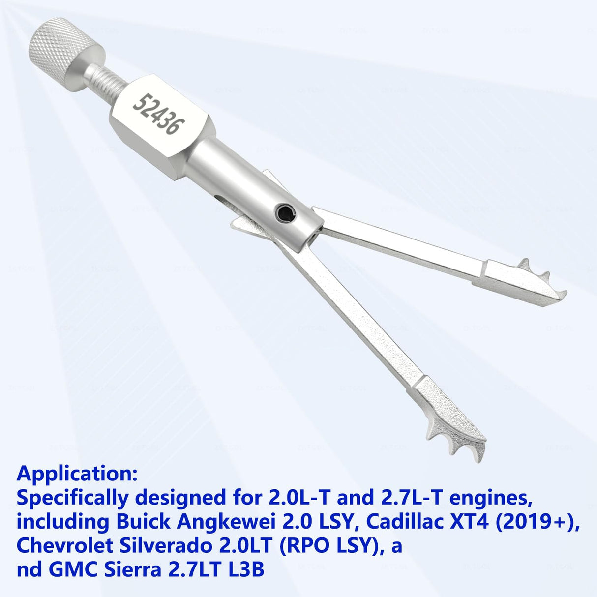 ZKTOOL EN-52436 Timing Chain Tensioner Retention Tool for Buick Angkewei 2.0 LSY, Cadillac XT4 (2019+) 2.0LT LSY, 2019+ (Silverado, Sierra 2.7LT L3B), Chevrolet Silverado 2.0LT (RPO LSY) Engine.