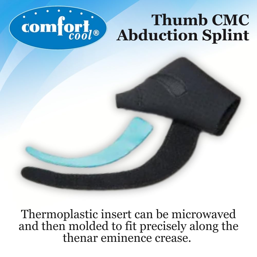 Comfort Cool 82075 Thumb CMC Abduction Splint, Medium, Right