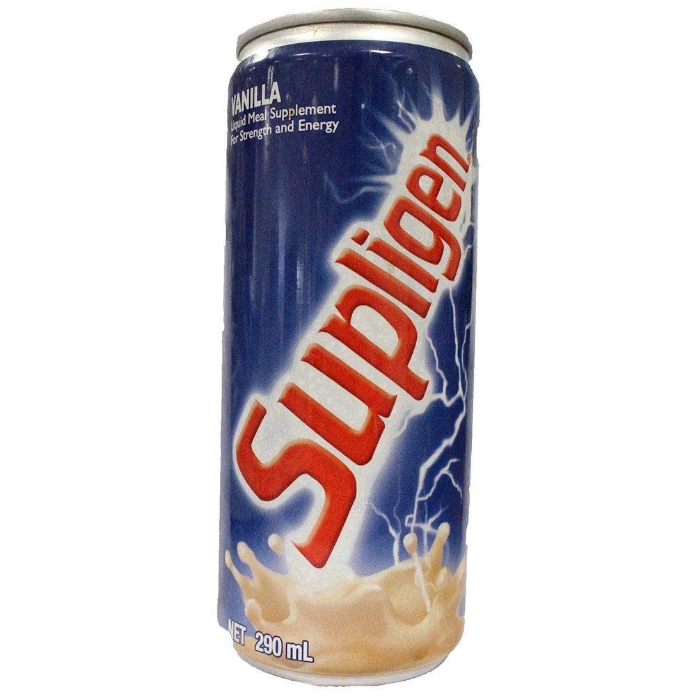 Supligen Vanilla Liquid Meal Supplement for Strength & Energy, 9.87 Oz (Pack Of 12)