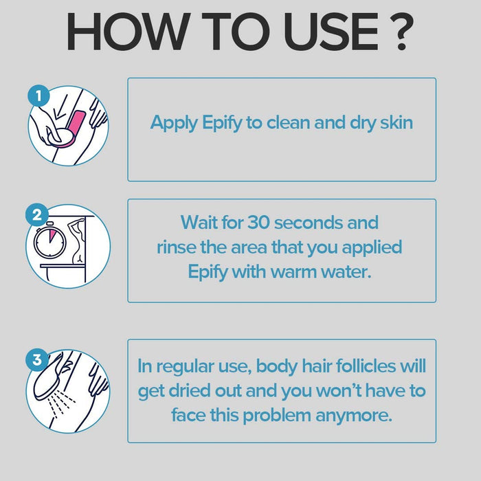 Epify Hair Removal Cream, Intimate Private Hair Removal Cream for Men and Women, Private Area, Pubic & Bikini Hair Removal Cream, Sensitive Skin, 8.45 Fl Oz