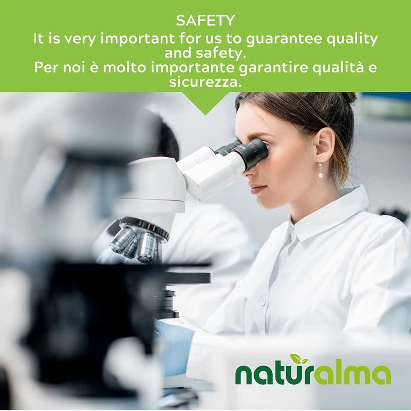 Motherwort (Tanacetum parthenium) Herb with Flowers Naturalma - 150 g - 300 Tablets - Dietary Supplement - Natural and Vegan