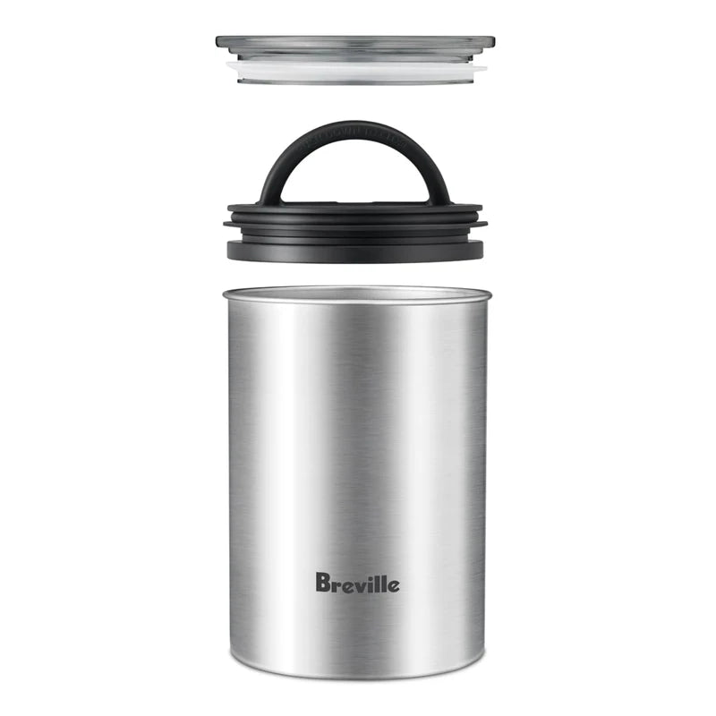 Breville Bean Keeper™ Coffee Canister, Brushed Stainless Steel
