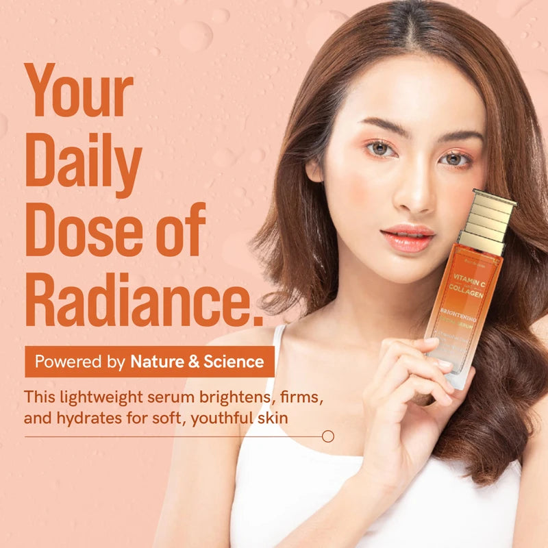 Facial Serum-Vitamin C & Collagen Brightening Facial Serum