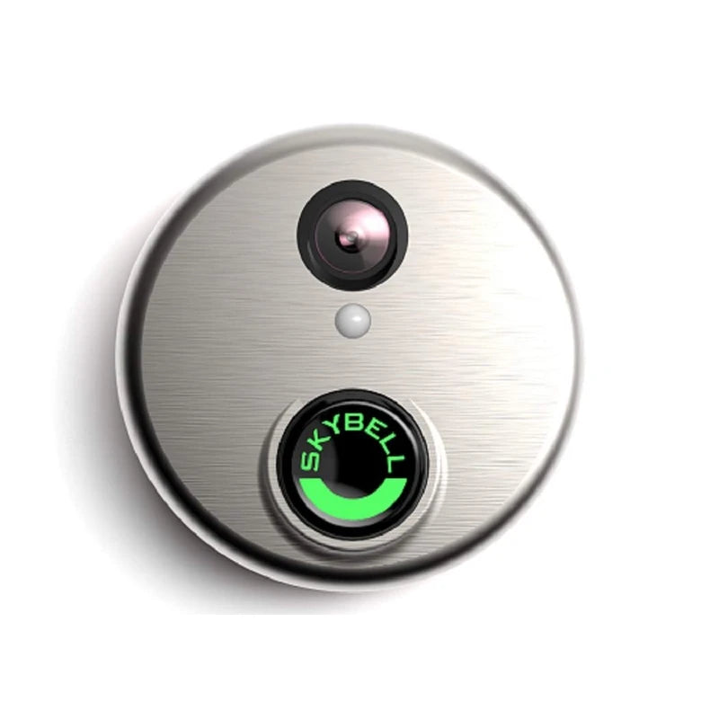 Alarm.com Wi-Fi Doorbell Camera SkyBell HD Edition Silver