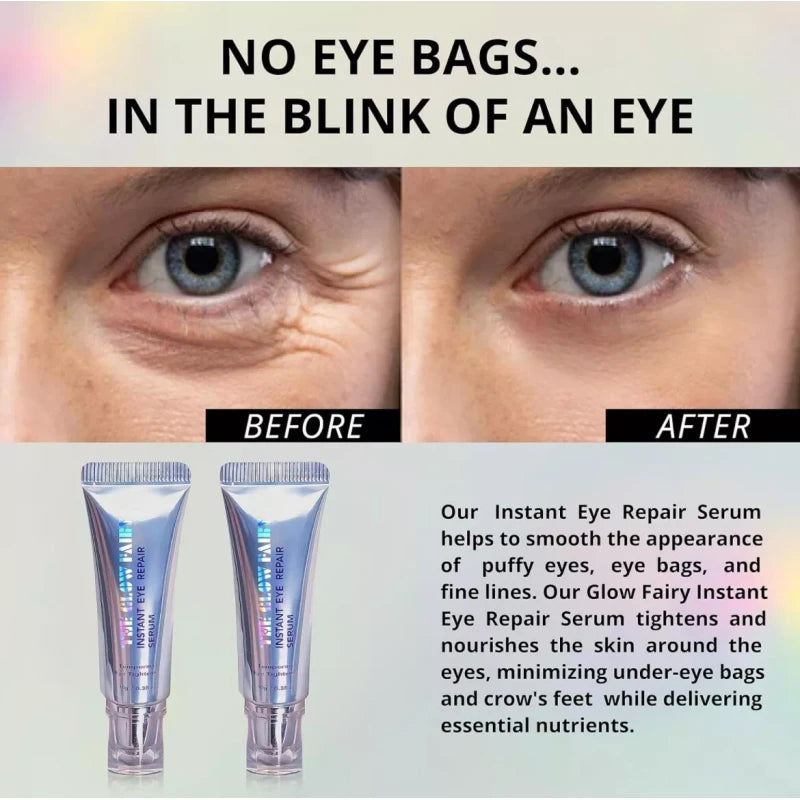 The Glow Fairy INSTANT EYE REPAIR SERUM Eye Tightener Size 0.3oz / 10g