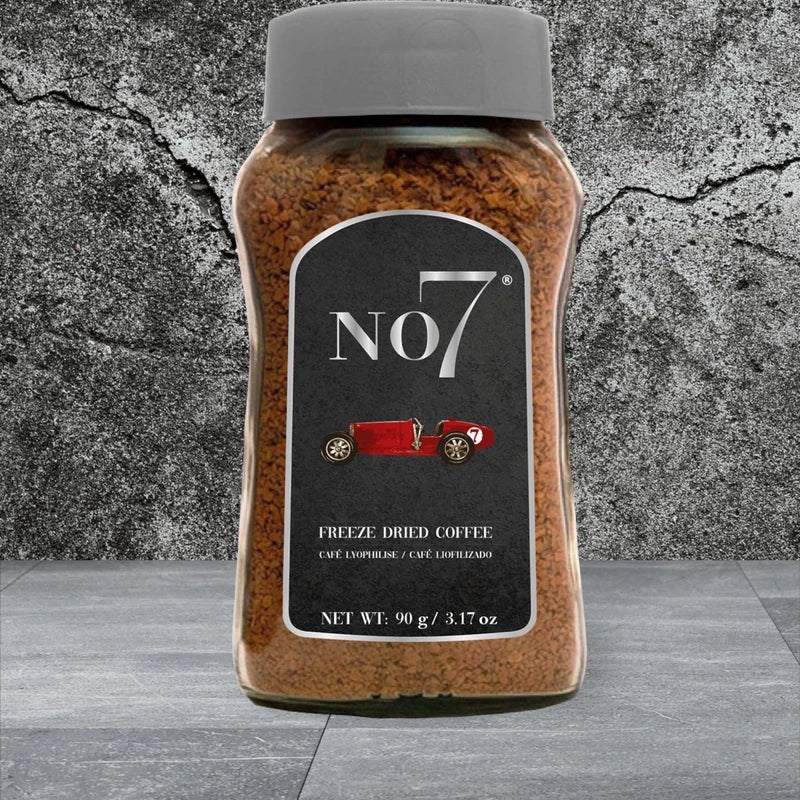 No. 7 Reserve Instant Coffee 3.17 OZ - Premium - Freeze Dried Coffee - Gluten Free- Kosher Certified - Non GMO
