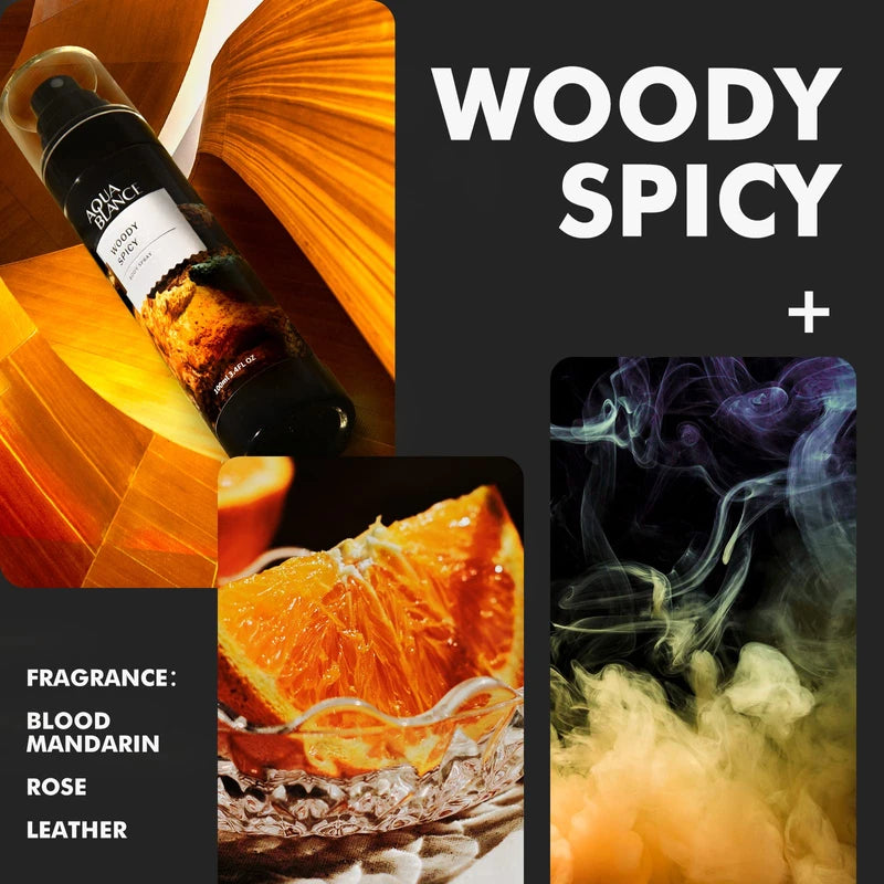 AQUA BLANCE Body Spray for Men, Fragrance Mens Body Spray, Pack of 3, Each 3.4 Fl Oz, Total 10.2 Fl Oz, Refreshing Cologne Spray