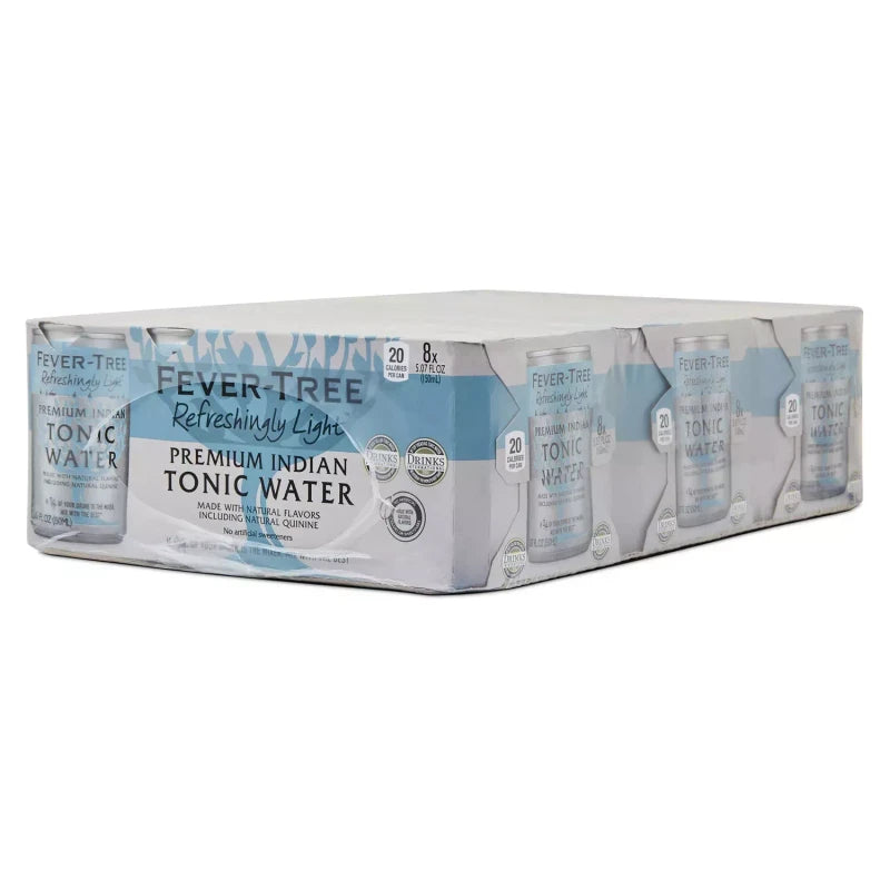 Fever-Tree Refreshingly Light Premium Tonic Water (150 ml cans, 24 ct.)