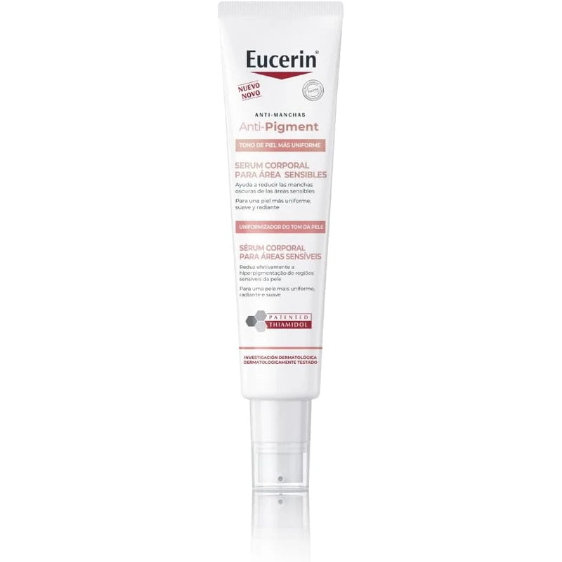 Suero Corporal Para Áreas Sensibles Anti-Pigmentos Hidratante Unificador de Tono Reductor de Manchas Eucerin (75ml)