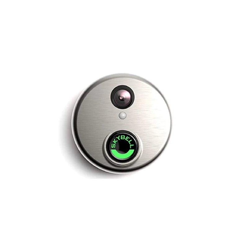 Alarm.com Wi-Fi Doorbell Camera SkyBell HD Edition Silver