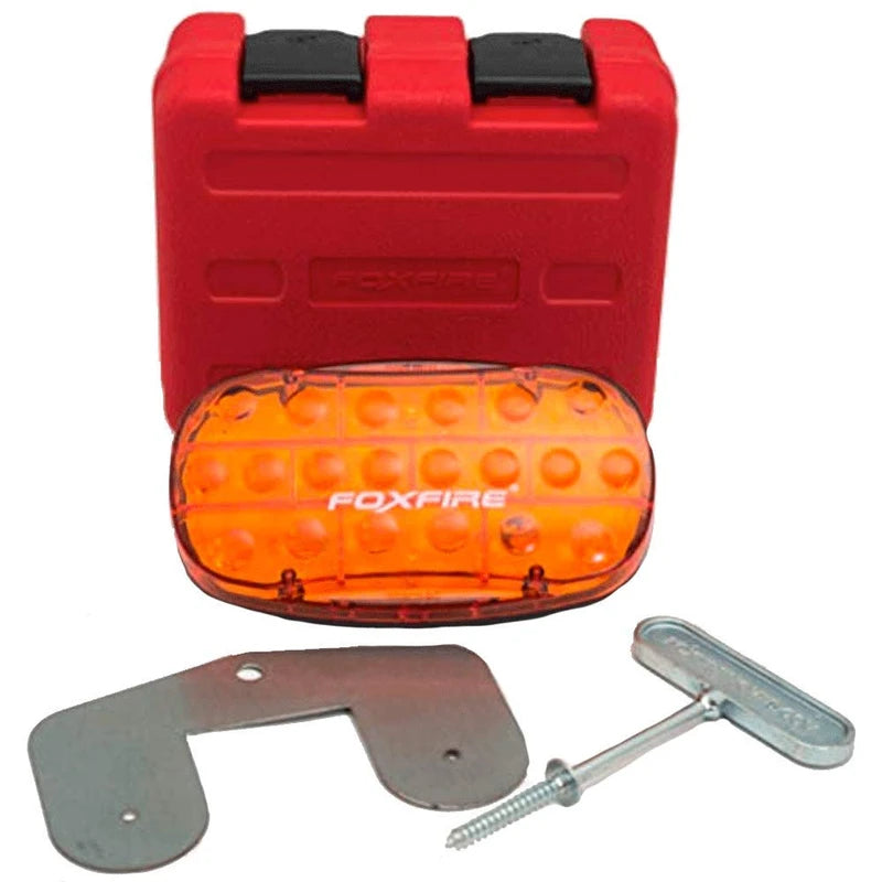 FOXFIRE FLLK-A Logger Lite Kit for Vehicle Safety, Logging Trucks, Utility Pole Transportation, Amber