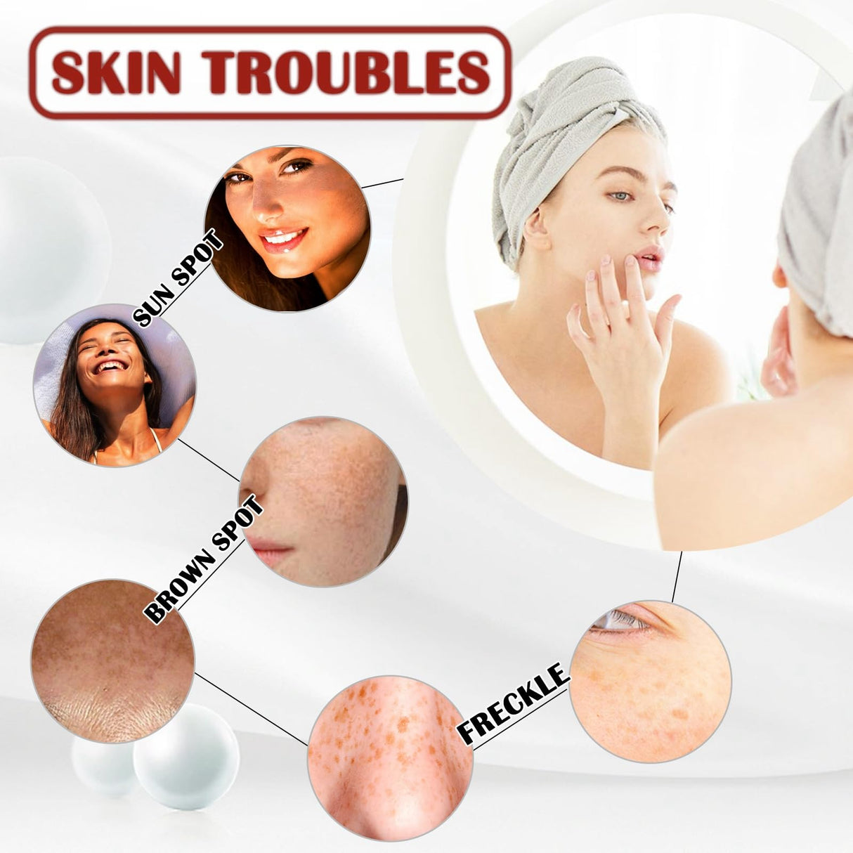 Kojic Acid Cream,Dark Sp-ot Remo-ver for Face,Skin Lightening Cream for Anti Aging,Dark Sp-ot Correcting Glow Serum,Face Moisturizer for Women,Pigmentation Remo-val Cream,Freckle Remo-val Cream