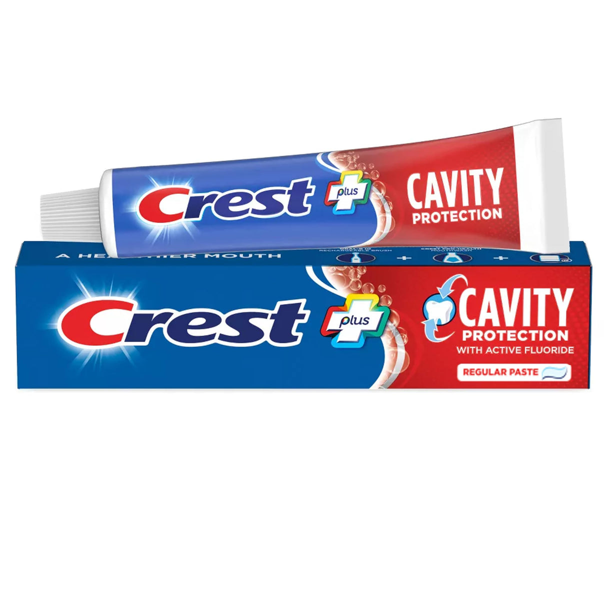 Crest Toothpaste Cavity Protection Regular (Pack of 3)