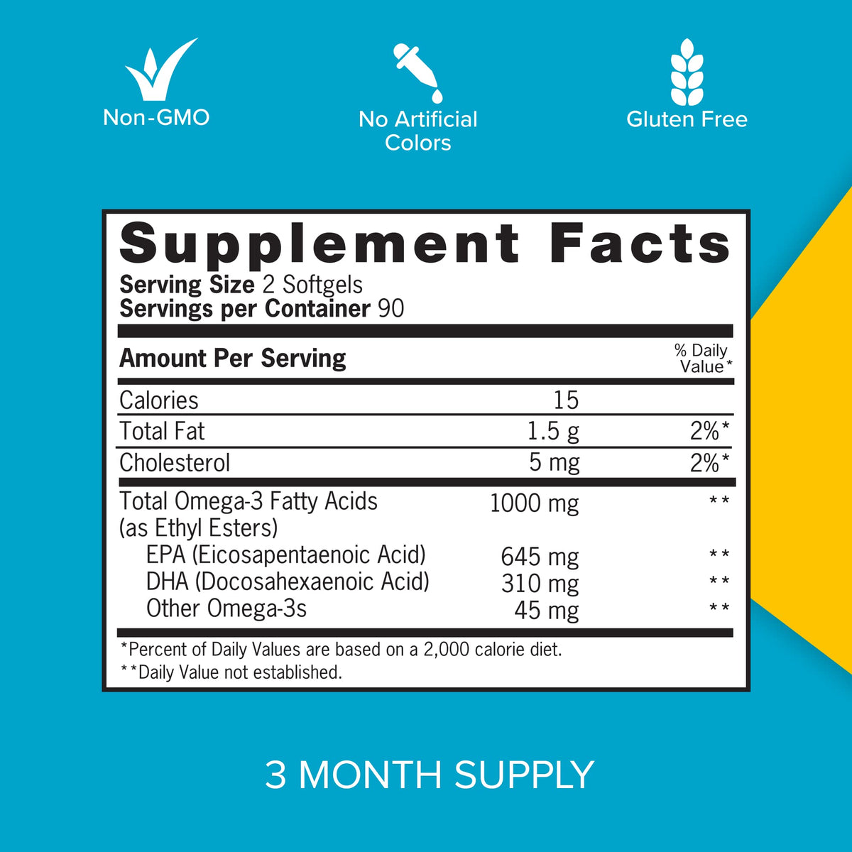 Qunol Ultra Omega-3 Fish Oil Mini Softgels, 1000mg EPA + DHA, 180ct