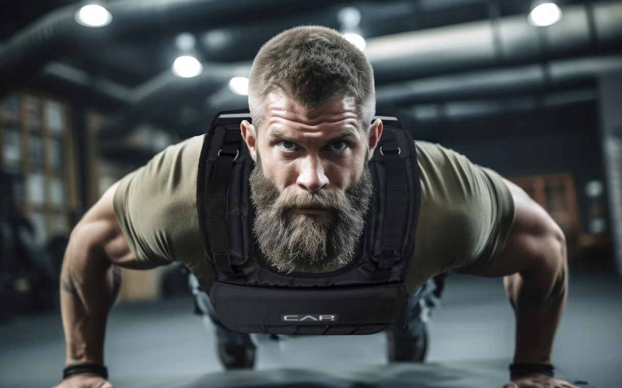 CAP Barbell Adjustable Weighted Vest, 100 lb