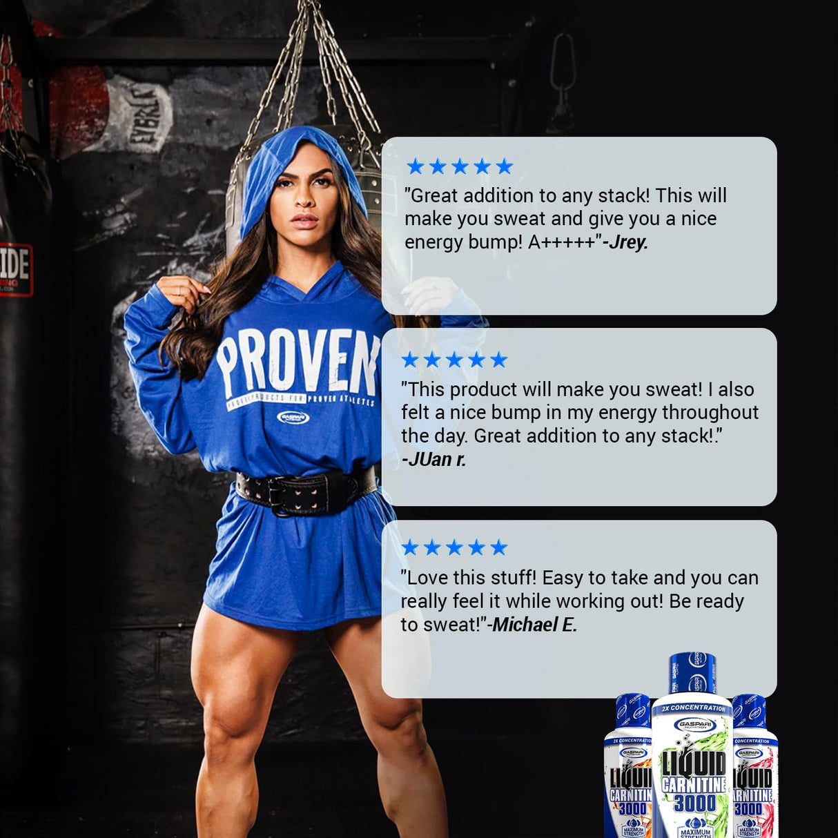 Gaspari Nutrition Liquid L-Carnitine 3000, Stimulant Free, Increased Metabolism, Enhanced Energy, Non GMO, Gluten Free, BPA Free (32 Servings, Orange Pineapple)