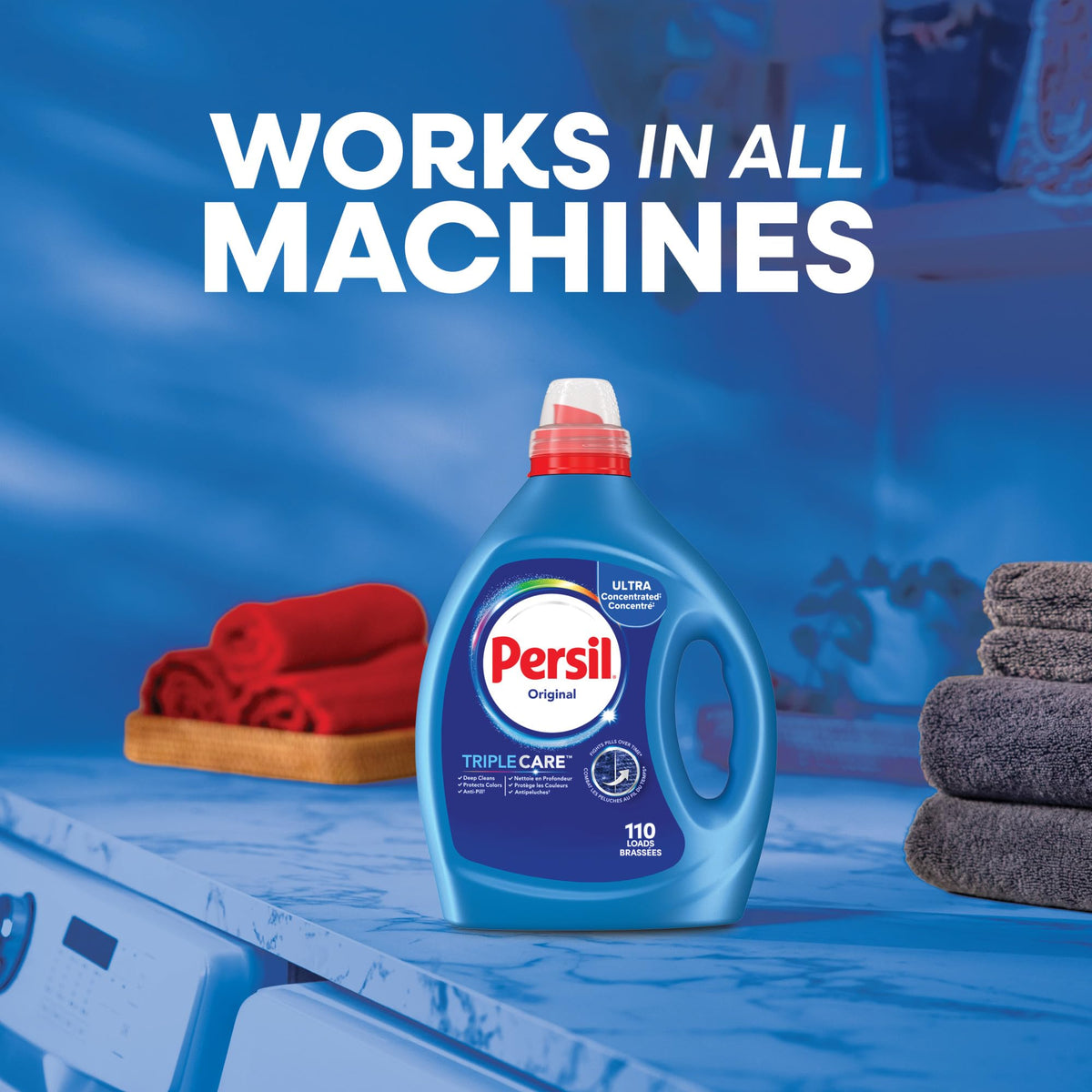 Persil Original Liquid Laundry Detergent, 110 Loads, 82.5 Fl Oz
