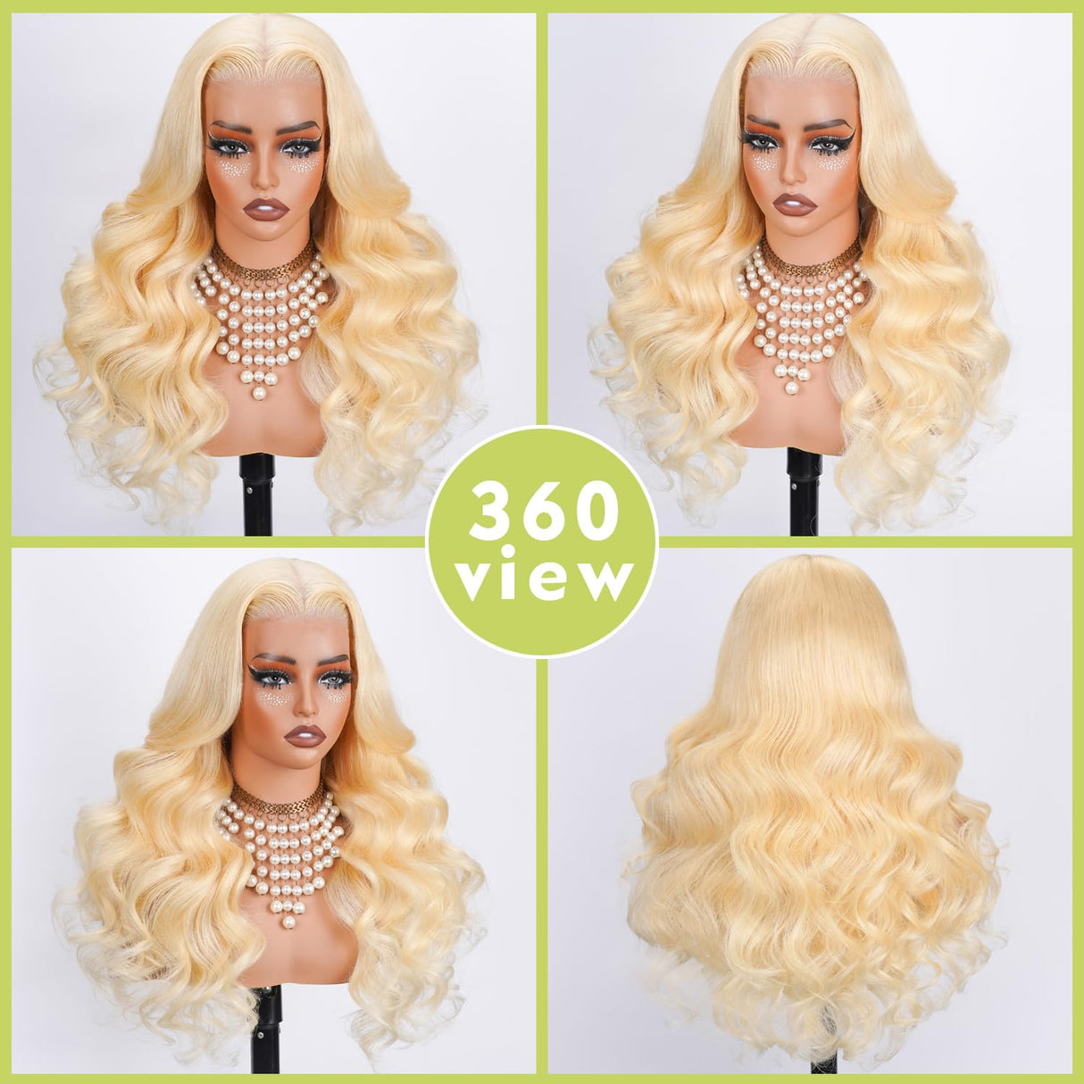 JILCA 30 Inch 613 Lace Front Wig Human Hair 200 Density Blonde Wig Human Hair 613 HD Lace Frontal Wig 13x6 Body Wave Lace Front Wigs Human Hair Pre Plucked Blonde Wigs For Women 613 Wig With Baby Hair