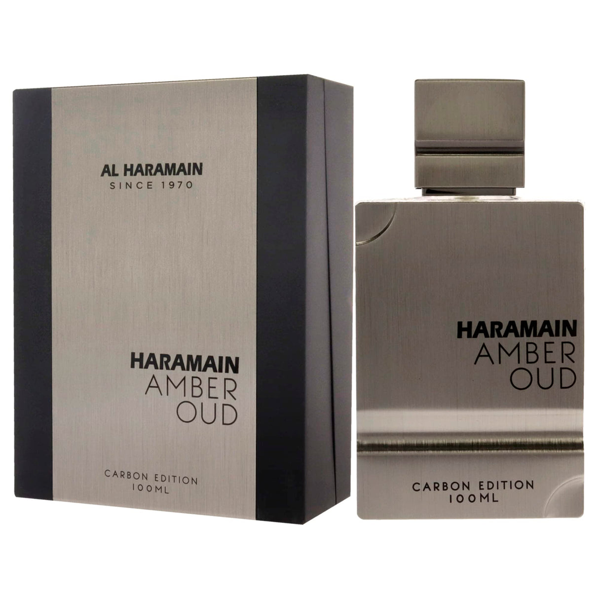 Al Haramain Amber Oud Carbon Edition - Cologne for Men - Long Lasting Perfume for Men - Arabian Perfume - Men's Cologne - Oud Perfume - 3.4 oz