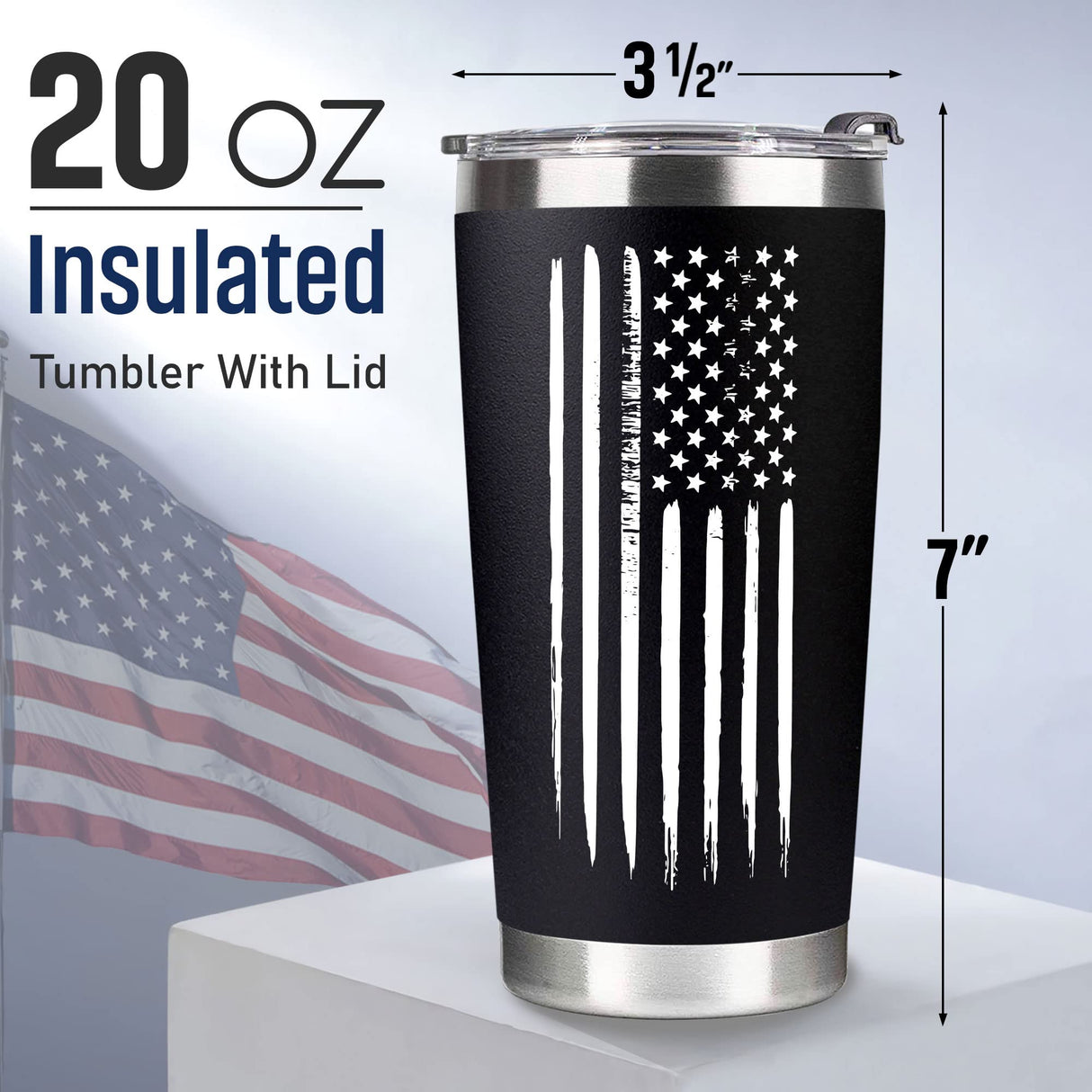 VIWIS 30th, 40th, 50th and 60th Birthday Gifts for Men, Dad from Son, Daughter, Wife - Gag Gifts For Men, Grandpa - Cool Old Man Gift, Old Lives Matter Tumbler 20oz - Funny Christmas Gifts