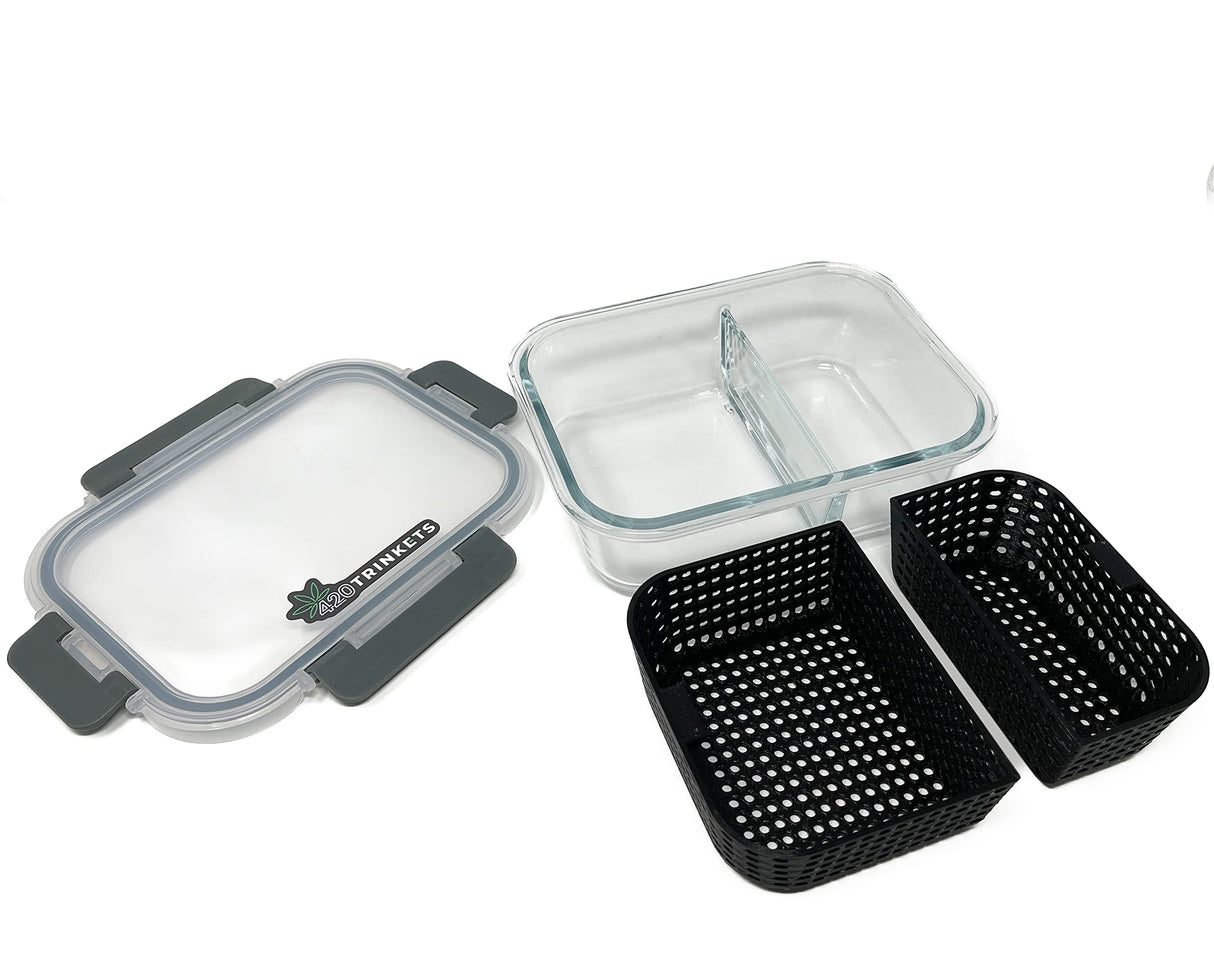 Dual Dunk Iso Soak Cleaning Station (Small, Black)