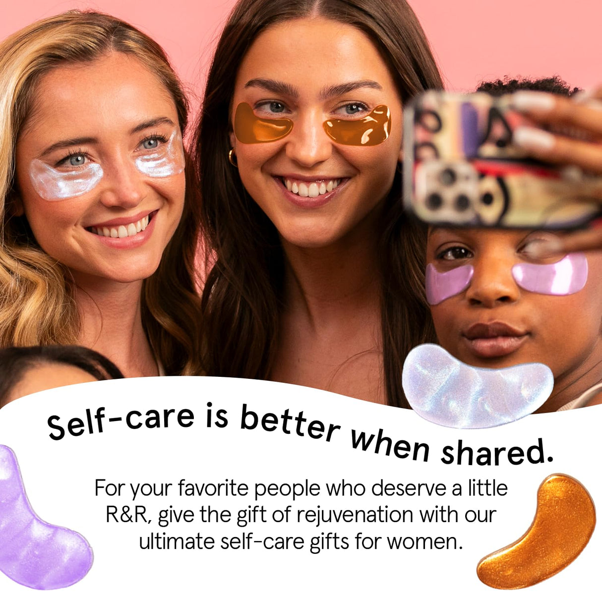 grace & stella Under Eye Patches (12 pairs) Eye Masks for Dark Circles and Puffiness - Stocking Stuffers for Women, Christmas Gifts, Birthday Gifts, Bachelorette Party Favors, Bridesmaid Proposal Gift