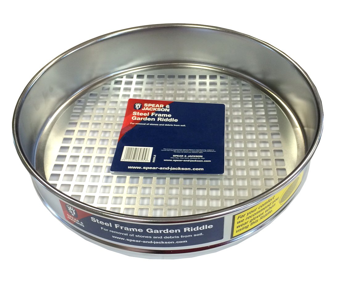 Spear & Jackson Riddle Steel Frame Garden Riddle/Sieve