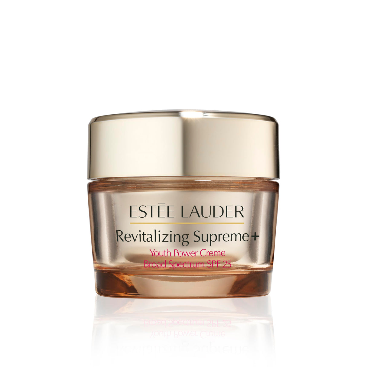 Estée Lauder Revitalizing Supreme+ Youth Power Cream Moisturizer SPF 25 with Hyaluronic Acid & Peptides, 1.7 Ounce.