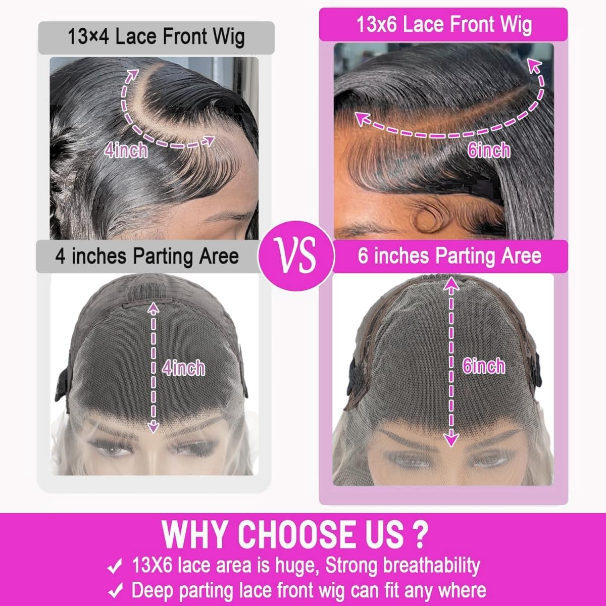 KINNIS Body Wave Lace Front Wigs Human Hair Pre Plucked 200% Density 13x6 HD Transparent Frontal Glueless Wigs Human Hair with Baby Hair Natural Hairline Human Hair 28 inch