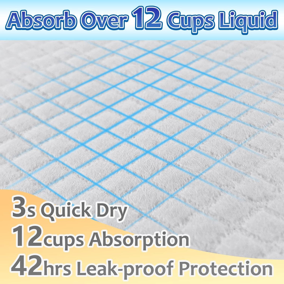Dogcator Dog Pee Pads Extra Large 30"x36", 30 Count Super Absorbent Pee Pads for Dogs, Disposable Urine Bed Pads for Doggie, Thicken XXL Puppy Pads, Piddle Pads X-Large for Indoor, Outdoor Use