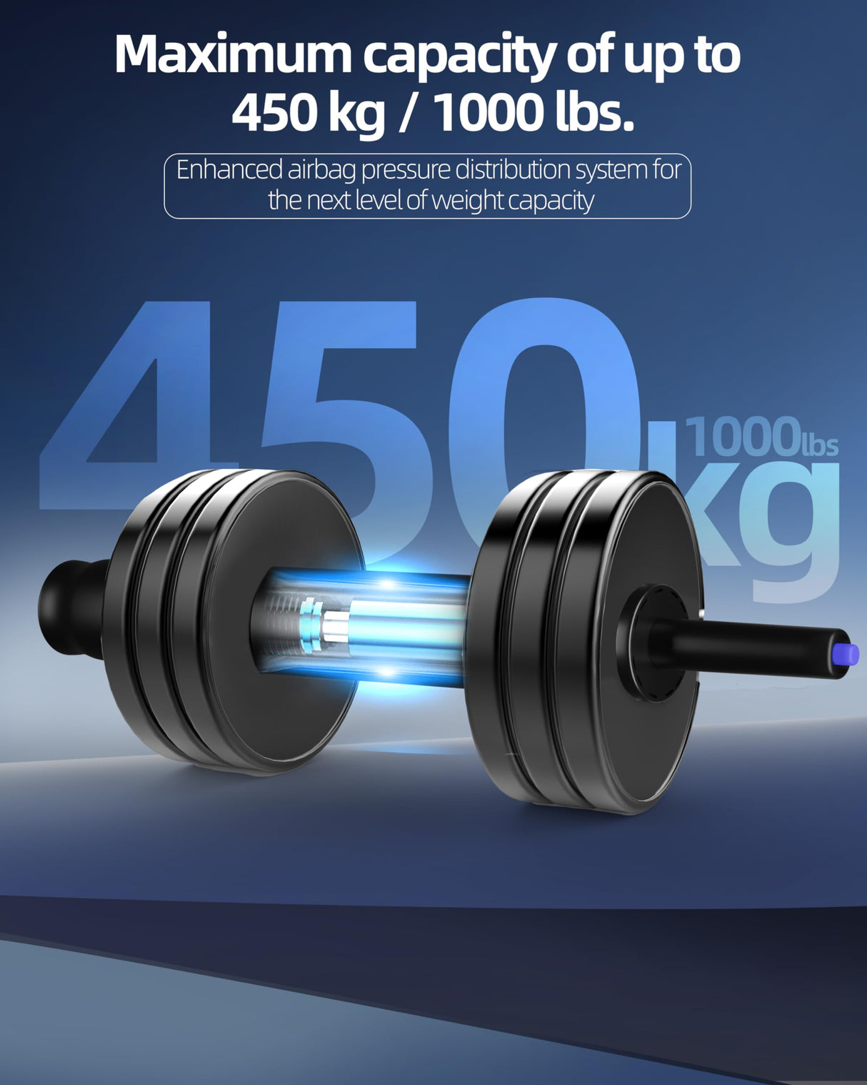 14 Inches-22 Inches Extra Long Gas Lift Cylinder Replacement, 8" Stroke, Hydraulic Pneumatic Shock Piston, Heavy Duty 1000lbs, Universal Fit For Drafting Chairs Bar Stools, Class 4, Black