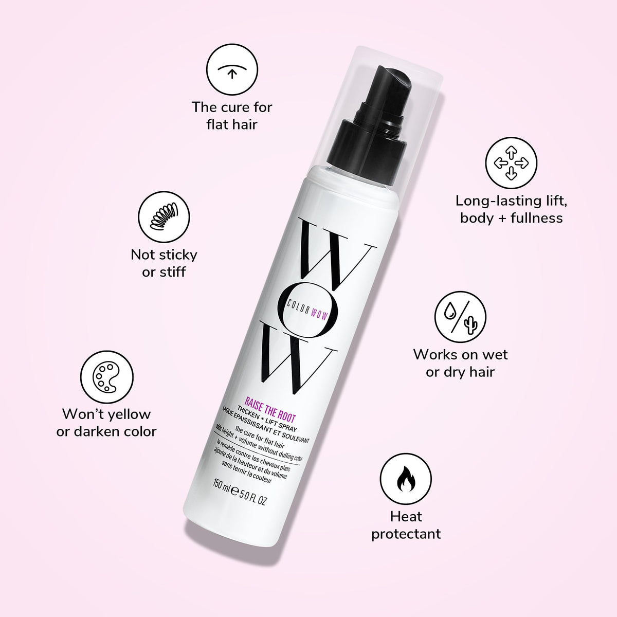 COLOR WOW Raise the Root – Thicken & Lift Spray