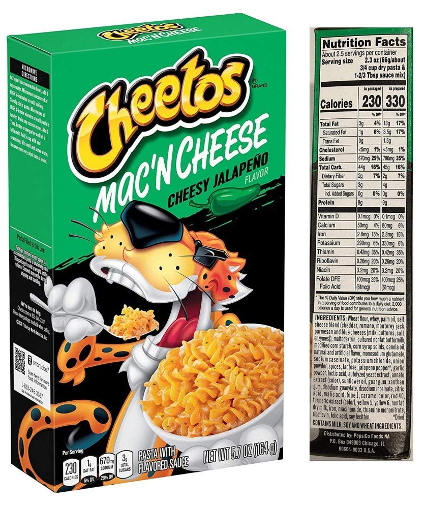 Cheetos Mac N Cheese Flavor Sampler