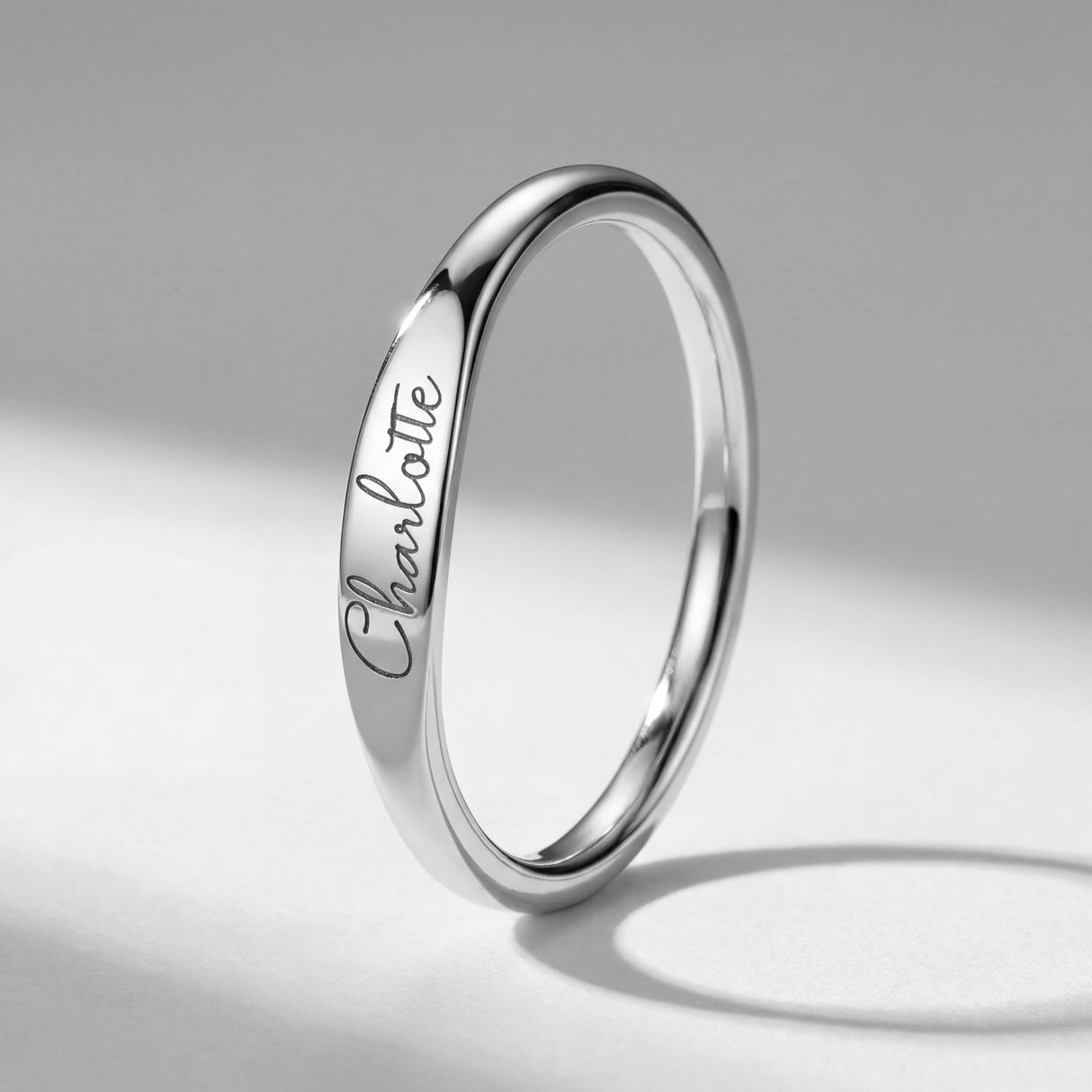 Engraved Rings for Women, Custom Name Ring and Personalized Rings for Women