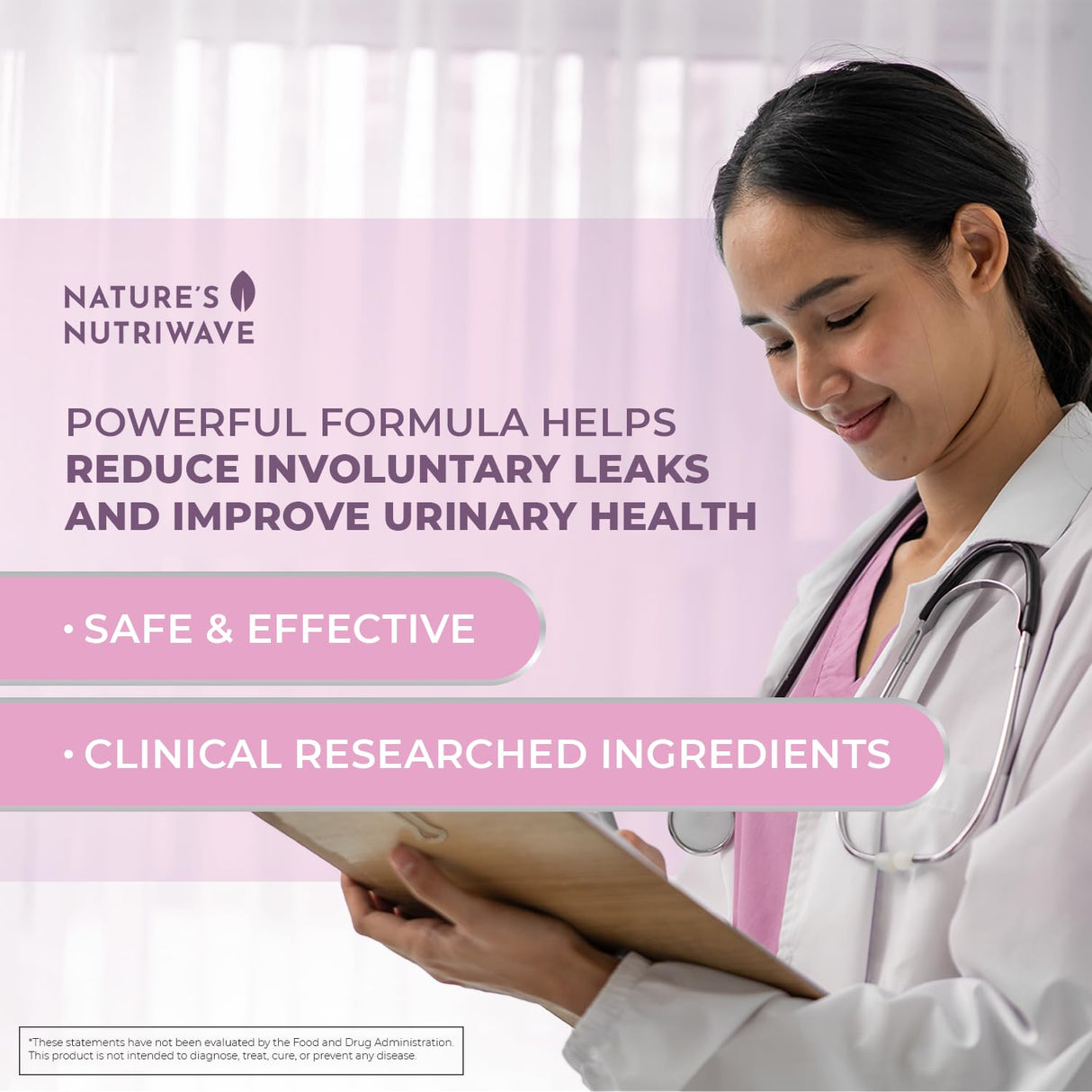 Femipro Bladder Control Supplements for Women & Men, Natural Herb & Probiotic Blend, Supports Urinary Tract Health & Microbiome Balance | Made in USA Non-GMO, 30 Capsules, 1 Month Supply