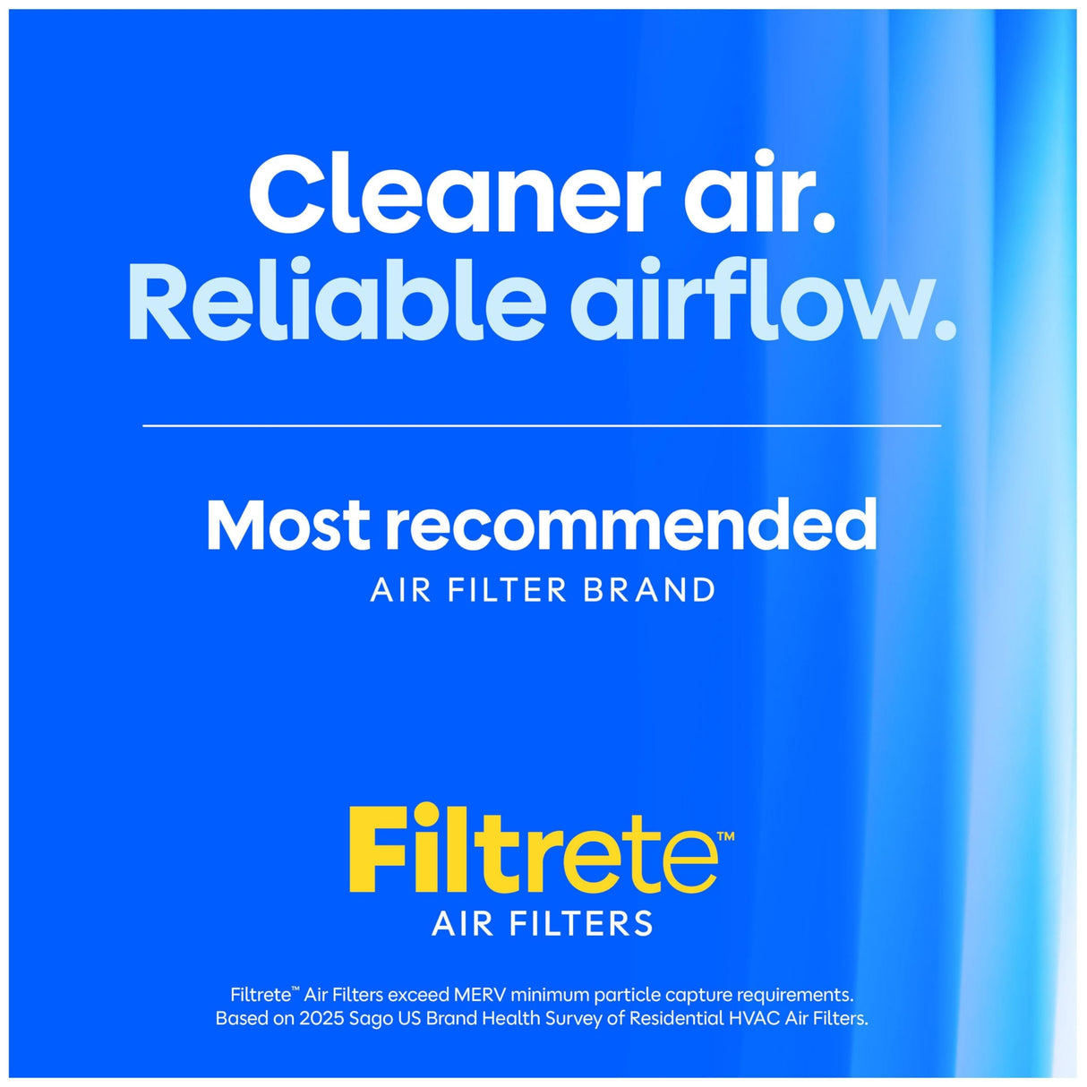 Filtrete 14x30x1 Air Filter, MERV 13 MPR 1900, Allergens, Bacteria, Viruses & Air Pollutants, 3-Month AC/Furnace Filters, Cleaner Air Reliable Airflow, 6 HVAC Filters(Act Size 13.81x29.81x0.78 in)