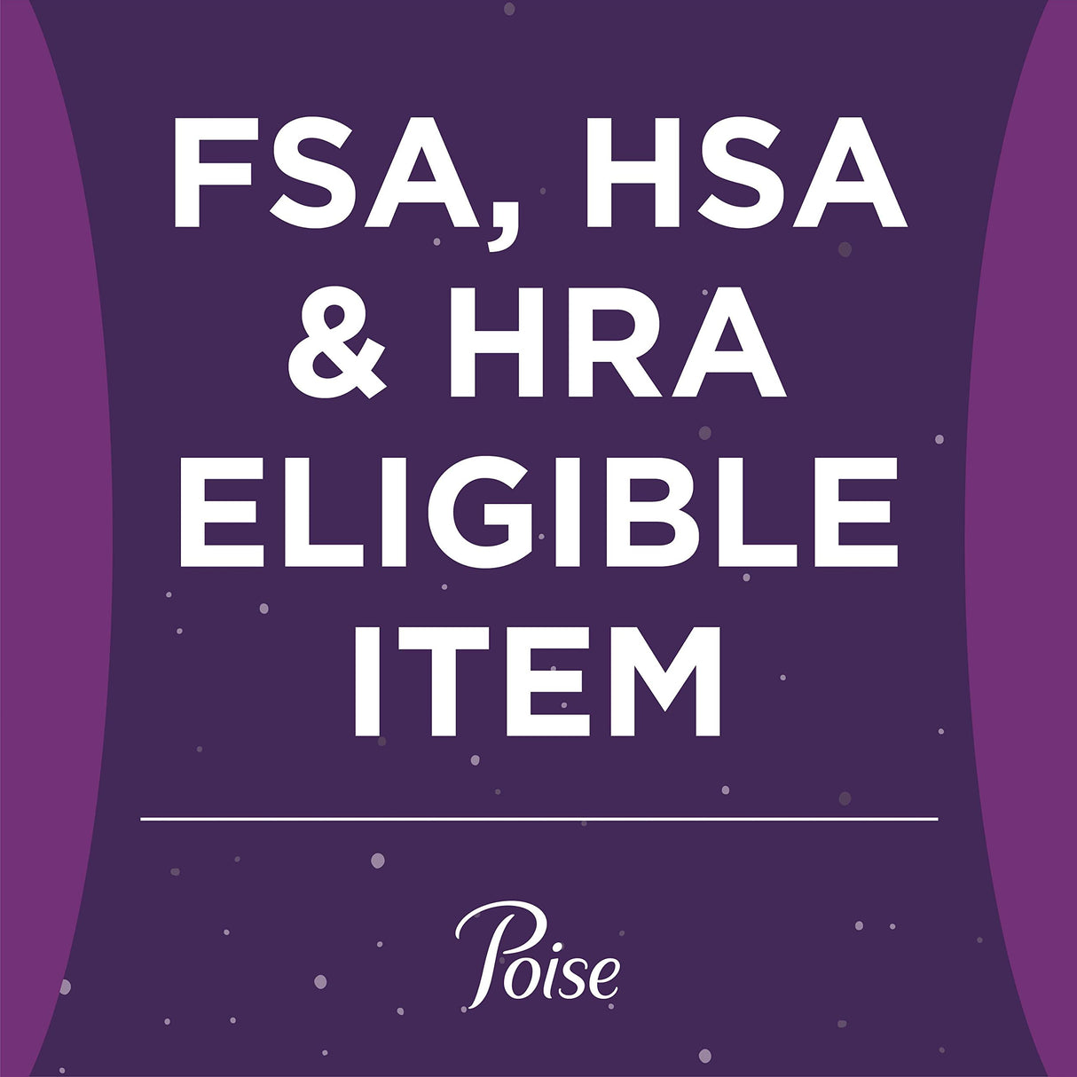 Poise Overnight Incontinence & Postpartum Pads for Bladder Leaks, 8 Drop Extra Coverage, 36 Count