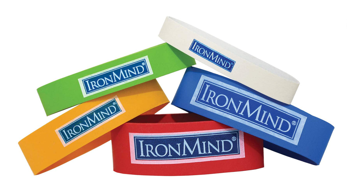 IronMind Expand-Your-Hand Bands 10 Pack: Kiss Elbow Pains Goodbye - Prevent, Rehab, Reduce Pain from Tennis Elbow, Carpal Tunnel. Authentic, original, effective