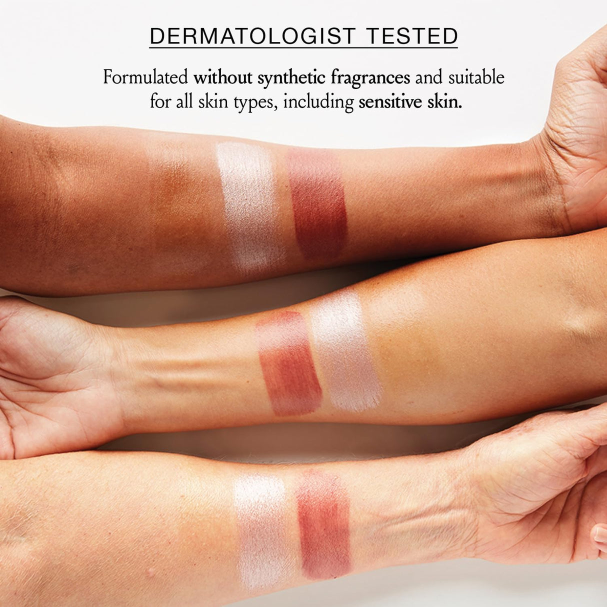 BOOM! by Cindy Joseph Boomstick Trio - 3 Pack Boom Makeup Sticks - Blush Stick in Berry, Highlighter Stick & Moisturizer Stick - Multi-Use Vegan Makeup Sticks for Older Women & Mature Skin