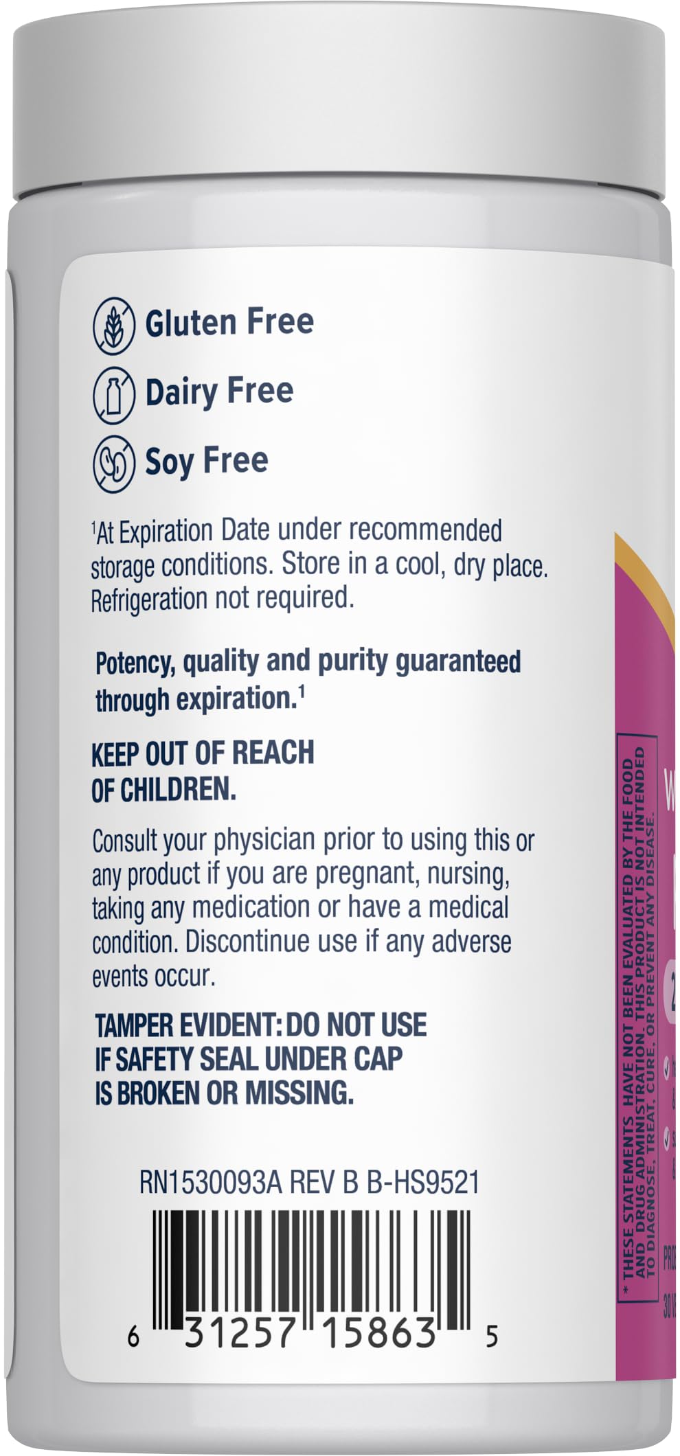 Renew Life Women's Probiotic 25 Billion CFU | 30 Vegetarian Capsules