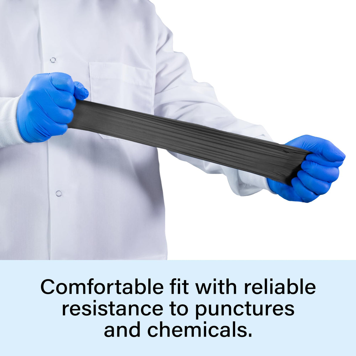 1st Choice Black Nitrile Disposable Gloves, Medium, 2 Boxes of 100, Latex Free, Exam Grade, Glove for Cooking - 4 mil