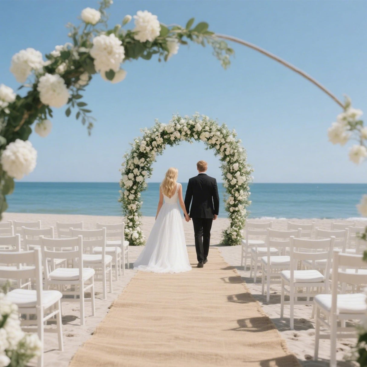 40" x40 Feet Premium Natural Burlap Fabric Roll – Multipurpose for Gardening, Weddings, Crafts & Holiday Decor – Wedding Aisle Runner, Halloween/Christmas Burlap, Weed Barrier & More