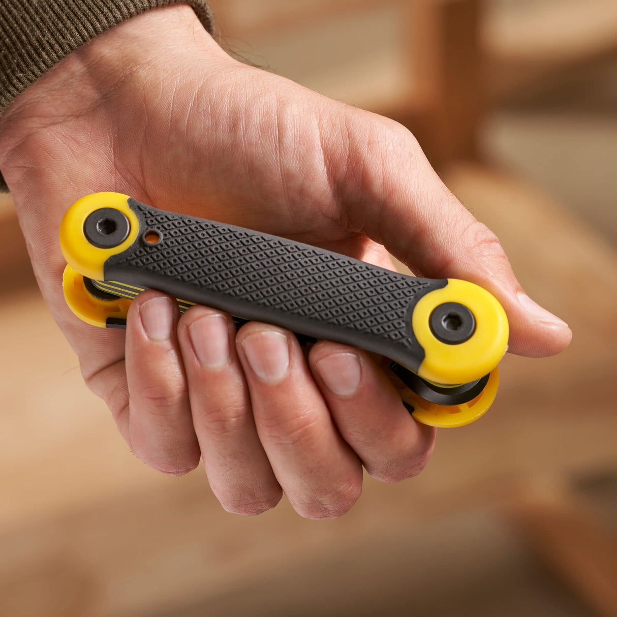 Stanley 2-69-264 Metric Folding Key-Set (8-piece), Silver