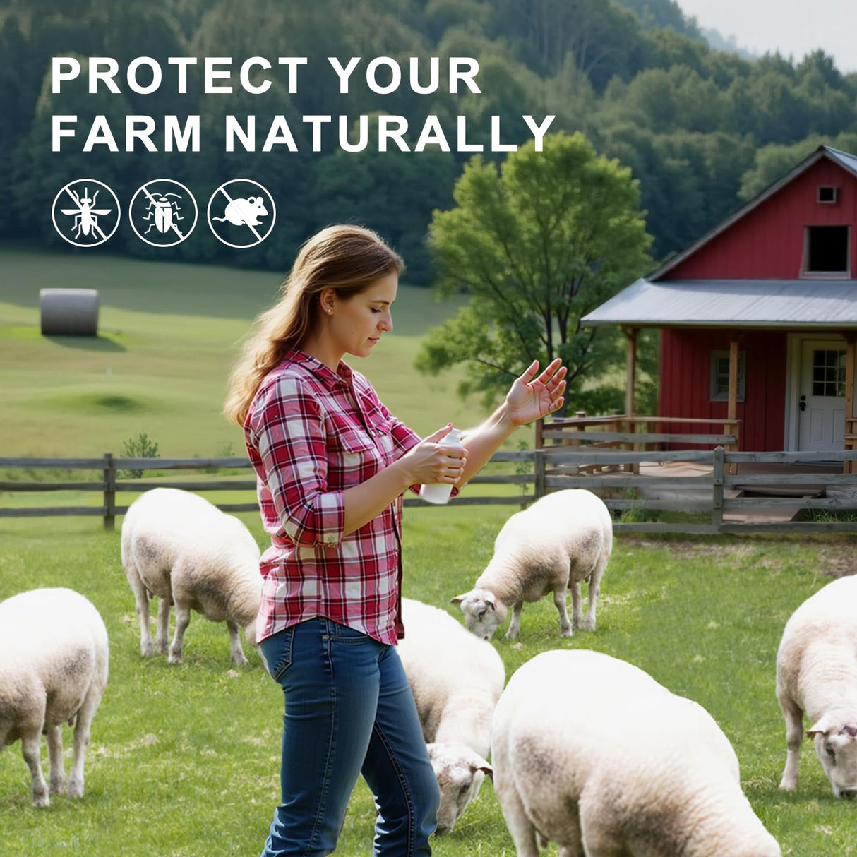 HIQILI Peppermint Essential Oil 16 oz 100% Pure Natural Aromatic Oil for Freshening Air, Hair Care, DIY Soap, SPA & Home Use