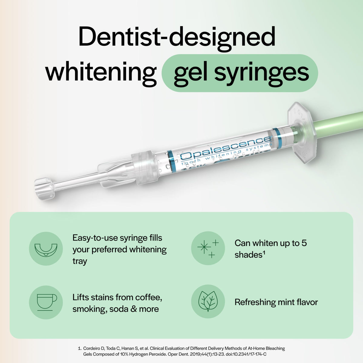 Opalescence 35% Teeth Whitening Gel Refill Syringes (4ct) -5197-2