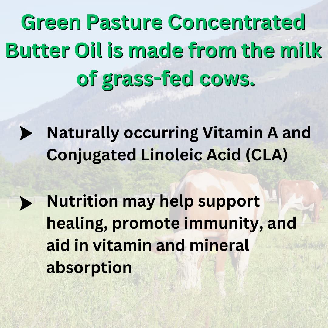 Green Pasture Concentrated Butter Oil Capsules